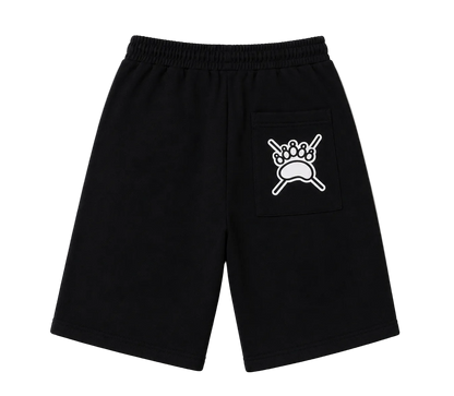 BEAR BREED COTTON JERSEY JORT | BLACK