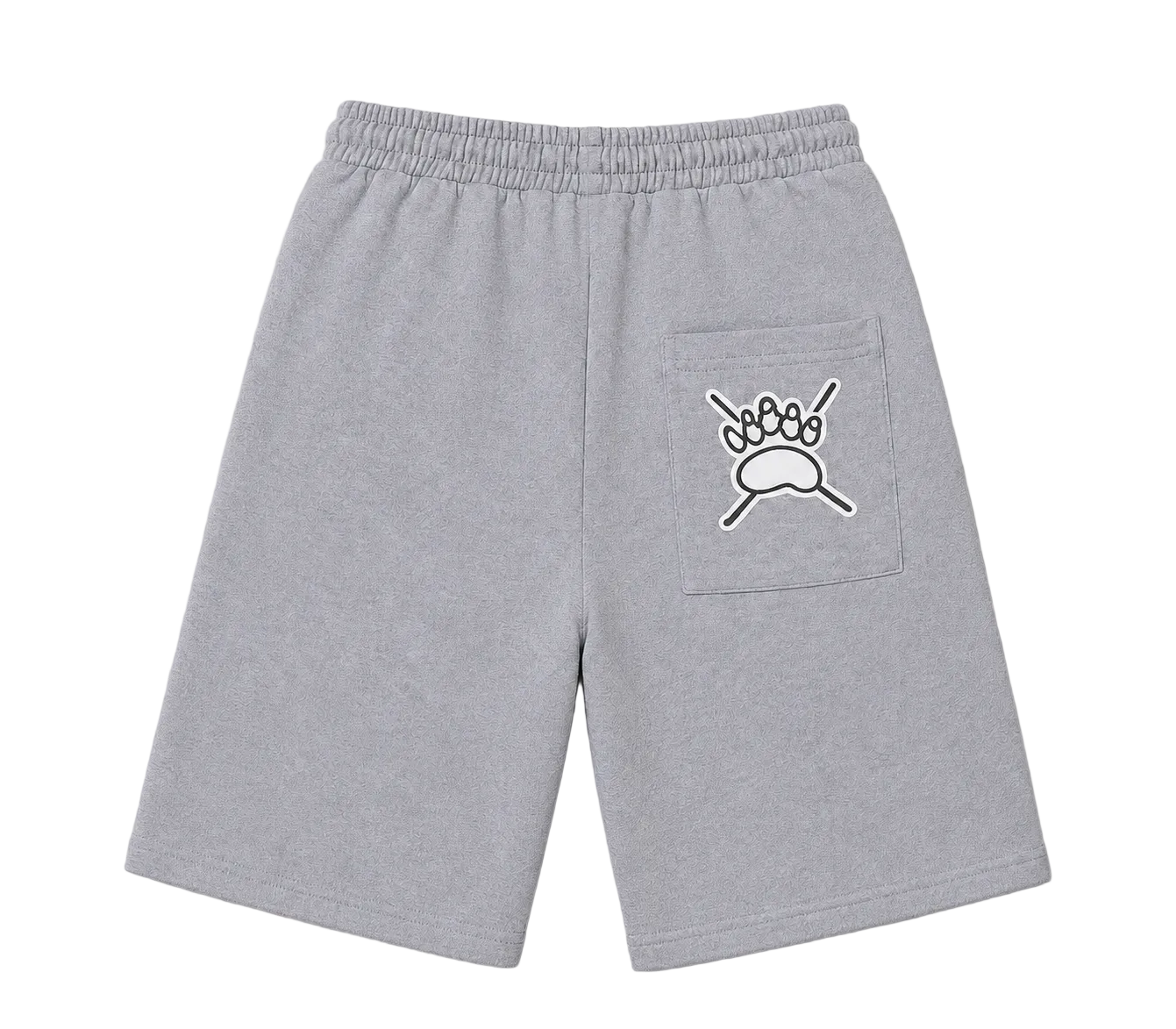 BEAR BREED COTTON JERSEY JORT | GREY
