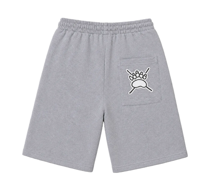 BEAR BREED COTTON JERSEY JORT | GREY