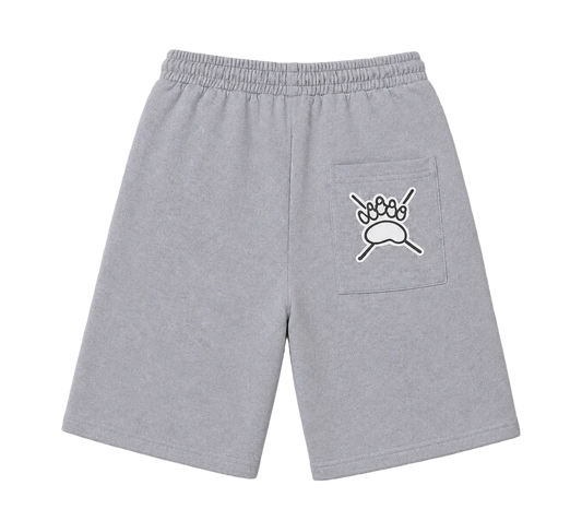BEAR BREED COTTON JERSEY JORT | GREY