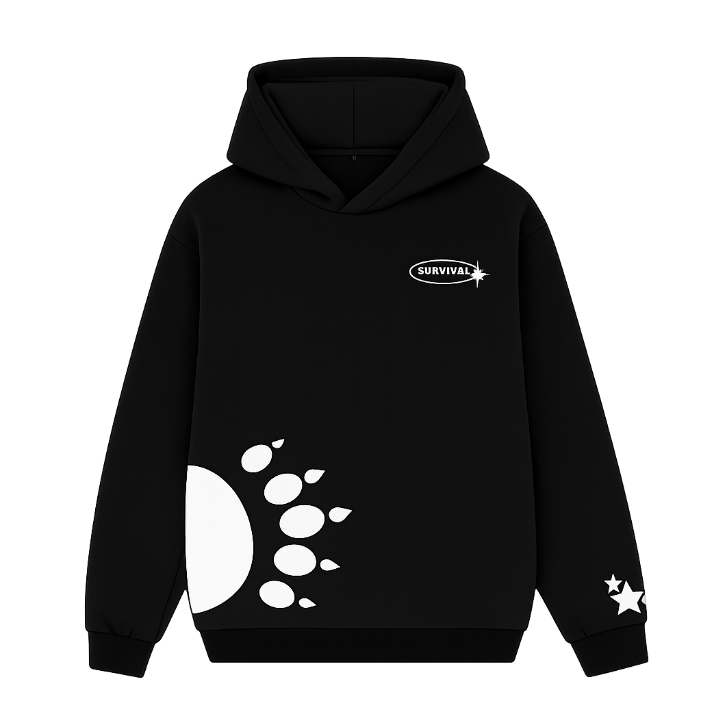 BEAR BREED HOODIE |  BLACK