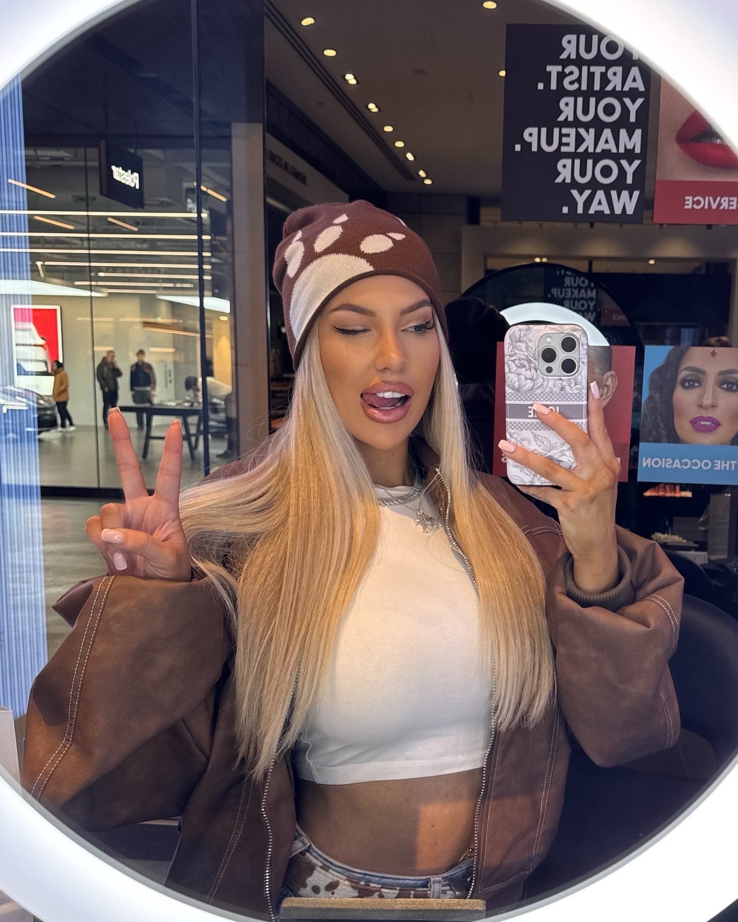 BEAR BREED BEANIE HAT | BROWN