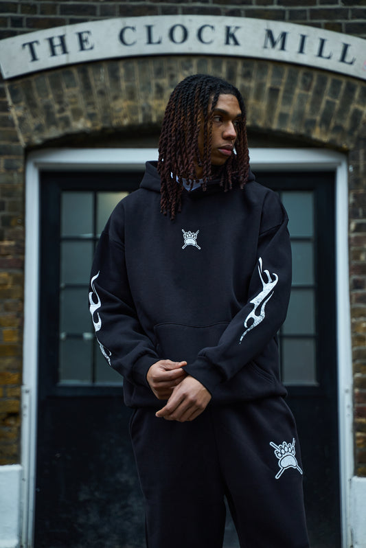 FADED HOODIE | BLACK