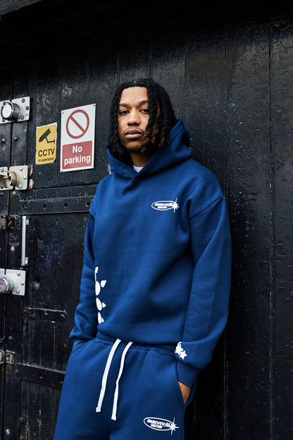 BEAR BREED HOODIE | NAVY BLUE