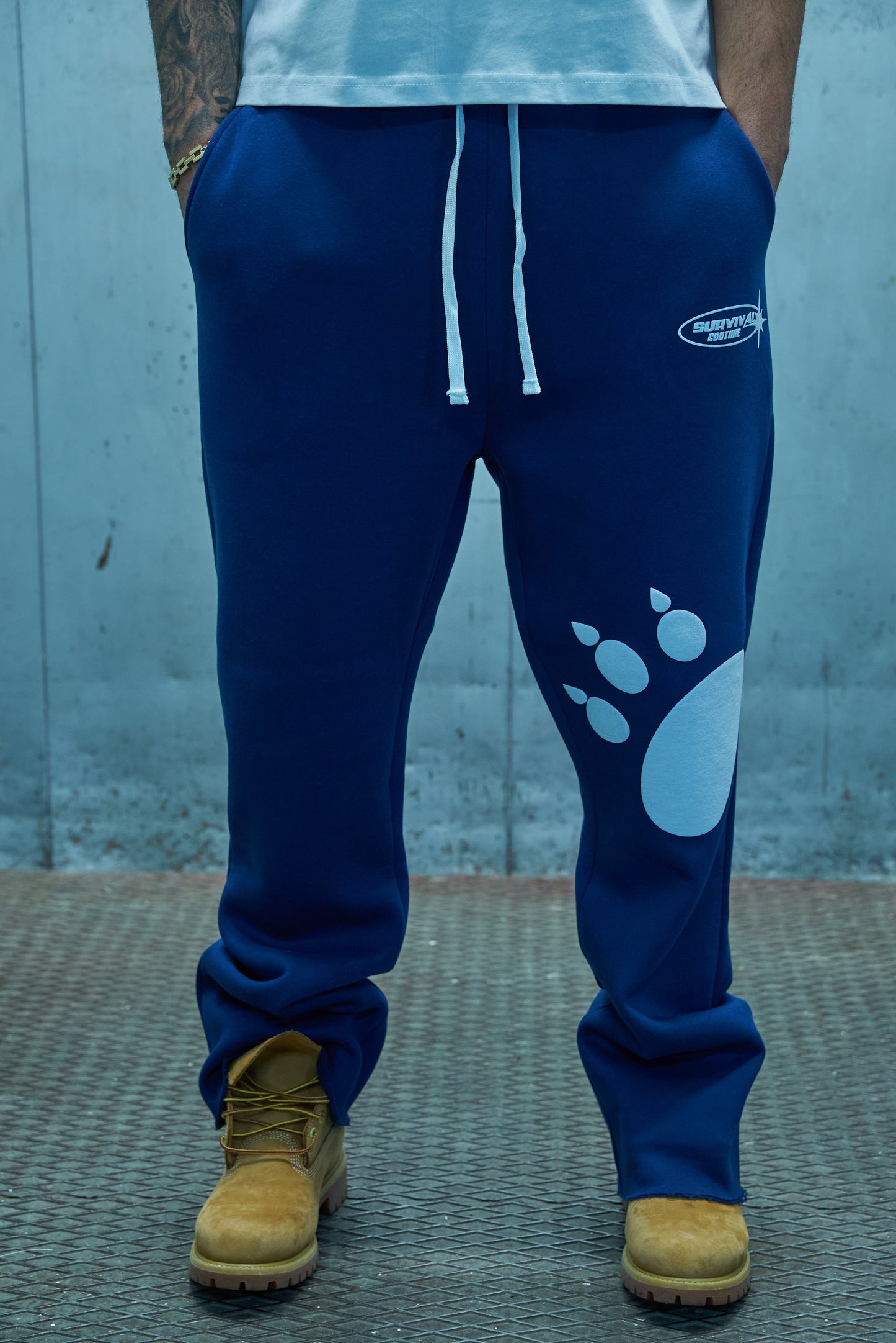 BEAR BREED JOGGERS | NAVY BLUE