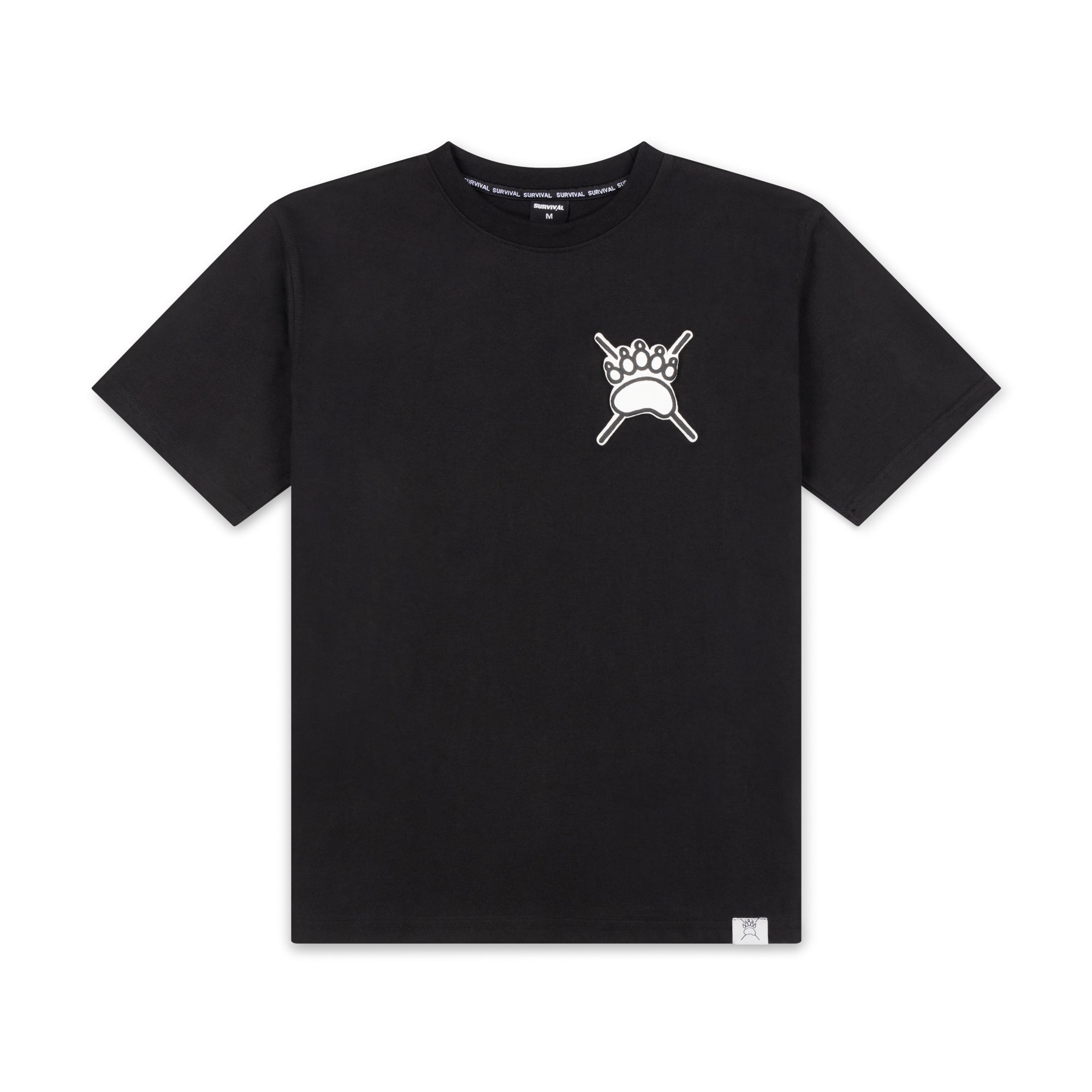 Bear Breed T-Shirt | Black Printed T-Shirt  | The Survival Couture