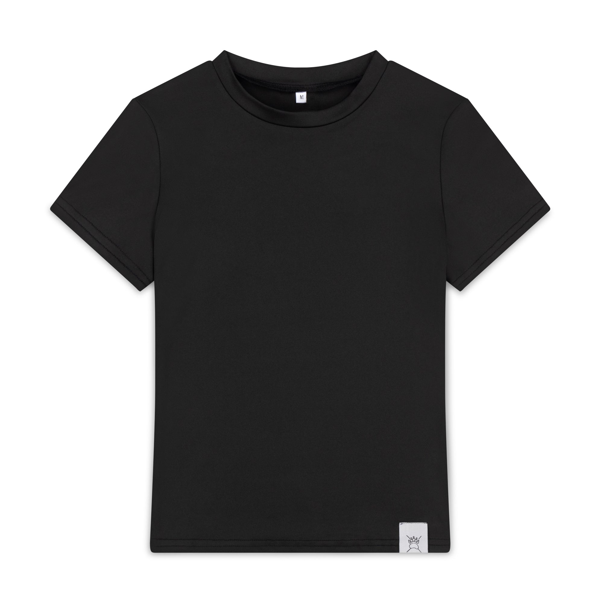 Black Crop T Shirt | Long Sleeve Crop Tops | The Survival Couture