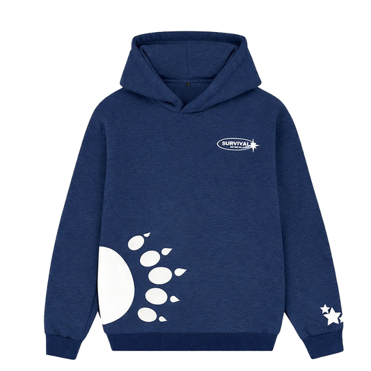 BEAR BREED HOODIE | NAVY BLUE