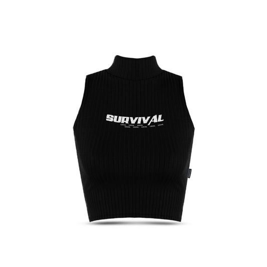 Women Sleeve Crop Top | Long Sleeve Crop Top | The Survival Couture